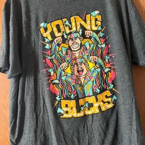 Used AEW Young Bucks t-shirt.